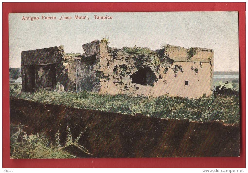 Q0381 Tampico Antiguo Forte Casa Mata, Non Circulé. - Mexico