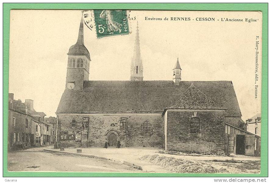 35 Environs De Rennes - CESSON - L'ancienne église - Autres & Non Classés