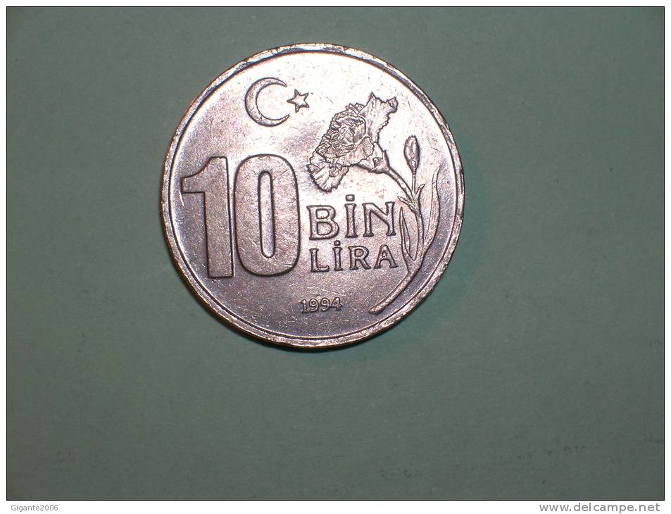 Turquia 10 Bin Lira  1994 (3836) - Turchia