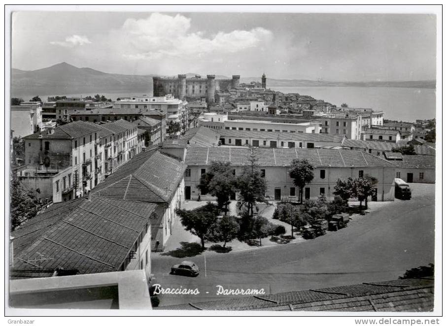 BRACCIANO, PANORAMA, B/N, VG 1963    **//** - Altri & Non Classificati