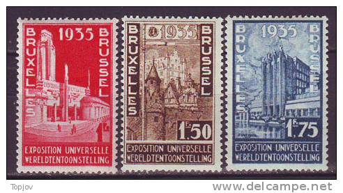 BELGIE - EXPO UNIVERSAL - **MNH - 1935 - 1935 – Brüssel (Belgien)