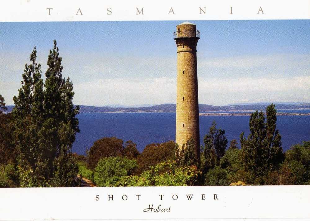 Australia Tasmania Hobart Shot Tower, 1870 At Taroona Unused - Hobart