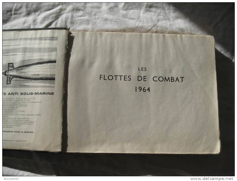 Les Flottes De Combat 1964 PAR HENRI LE MASSON - Barche