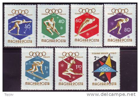 HUNGARY  -  WINT. OLYMPIC - **MNH  - 1960 - Inverno1960: Squaw Valley
