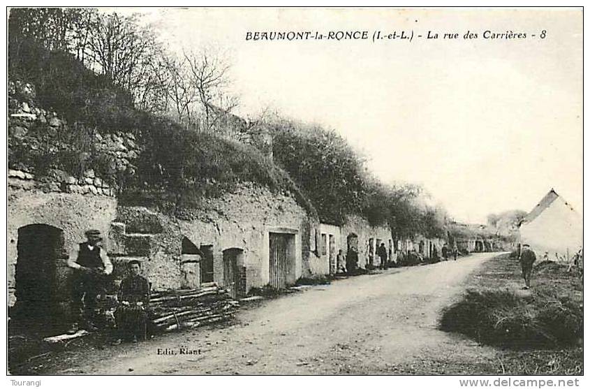 Indre-et-Loire : Sept12 08 : Beaumont-la-Ronce  -  Rue Des Carrières - Beaumont-la-Ronce