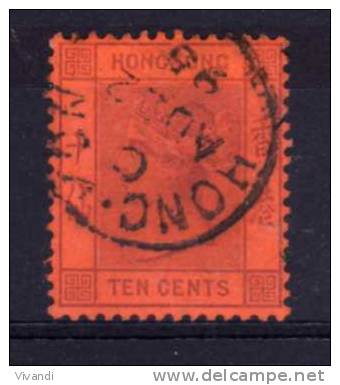 Hong Kong - 1891 - 10 Cents Definitive - Used - Gebraucht