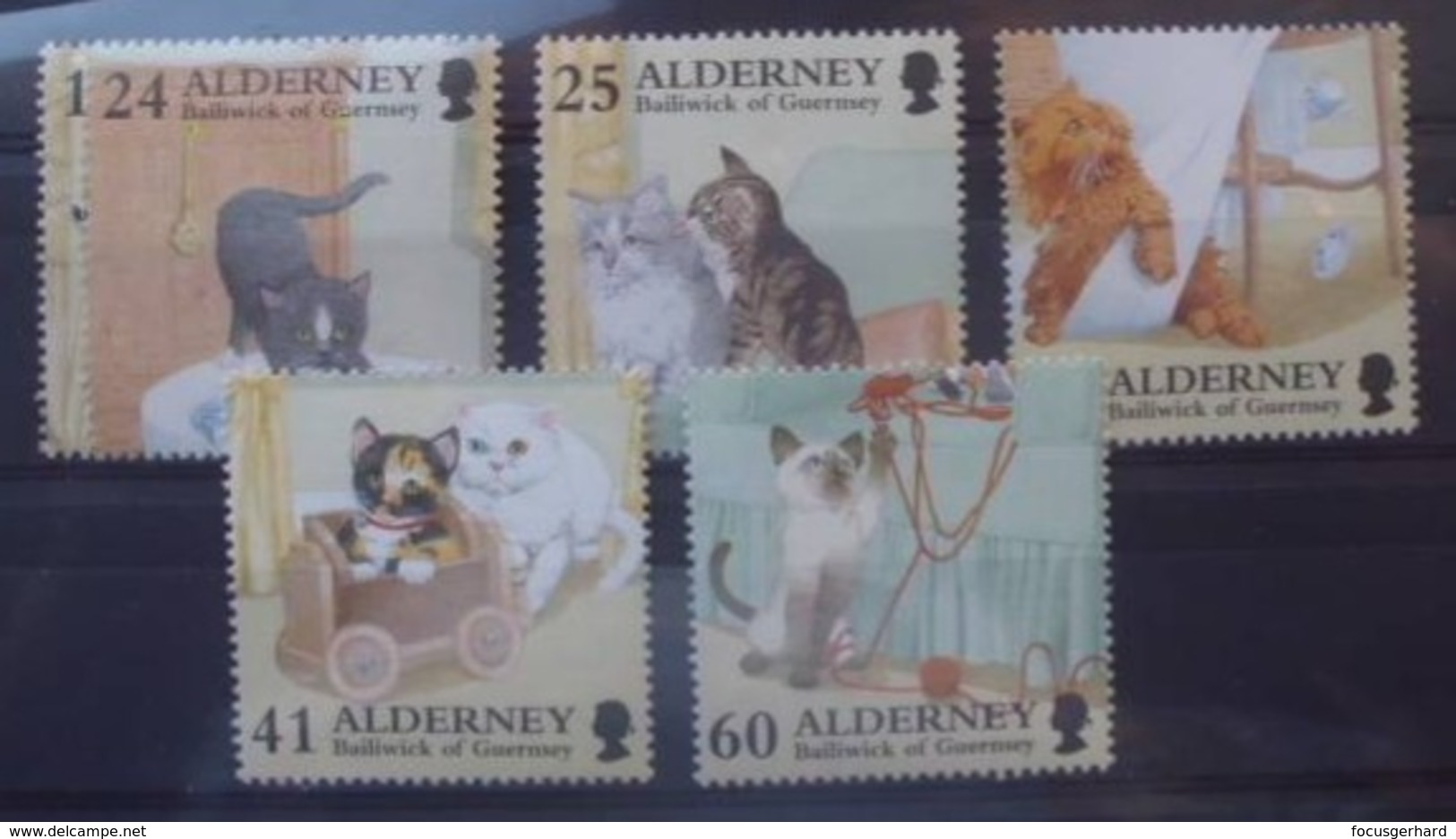 Alderney    Katzen   1996  ** - Alderney