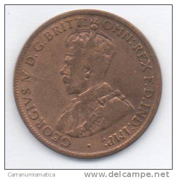 AUSTRALIA ONE HALF PENNY 1922 - Penny