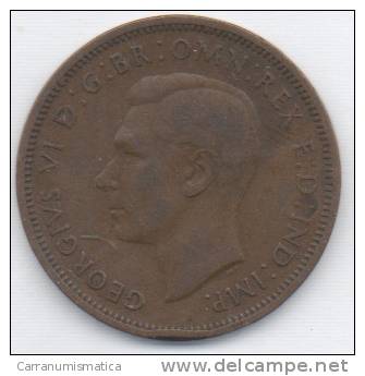 GRAN BRETAGNA HALF PENNY 1937 - C. 1/2 Penny