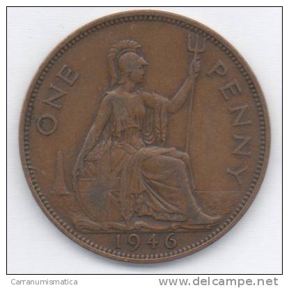 GREAT BRITAIN / GRAN BRETAGNA - GEORGE VI - 1 PENNY ( 1946 ) - D. 1 Penny