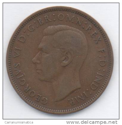 GREAT BRITAIN / GRAN BRETAGNA - GEORGE VI - 1 PENNY ( 1939 ) - D. 1 Penny