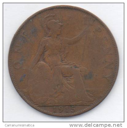 GREAT BRITAIN / GRAN BRETAGNA - GEORGE V - 1 PENNY ( 1915 ) - D. 1 Penny