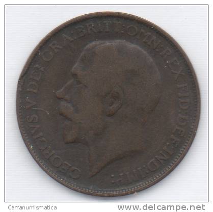 GREAT BRITAIN / GRAN BRETAGNA - GEORGE V - 1 PENNY ( 1912 ) - D. 1 Penny