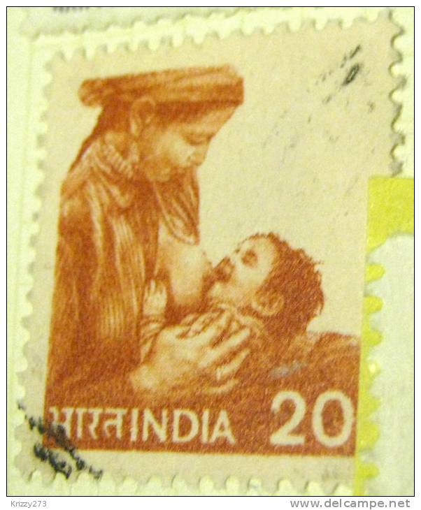 India 1981 Breast Feeding 20 - Used - Oblitérés