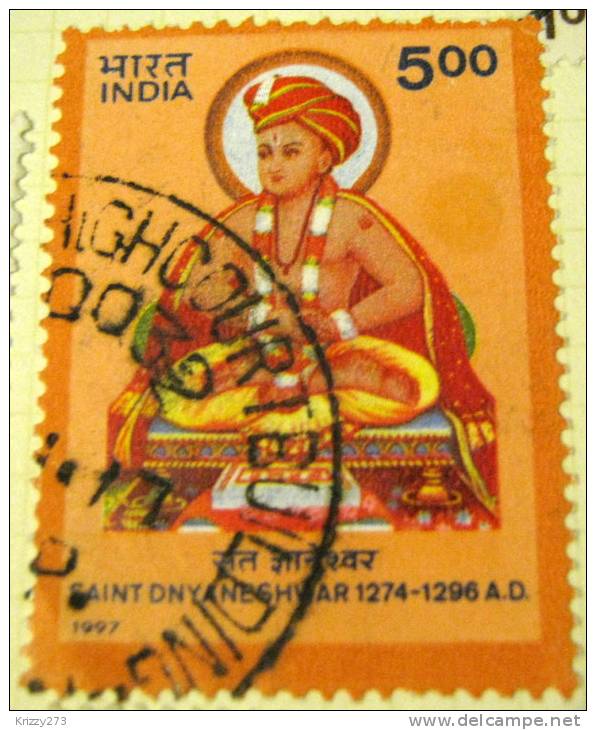 India 1997 Saint Dnyaneshwar 5.00 - Used - Gebraucht