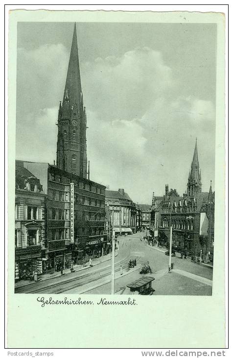 Gelsenkirchen, Neumarkt M. Kaisers Kaffeegeschäft, 1939 - Gelsenkirchen