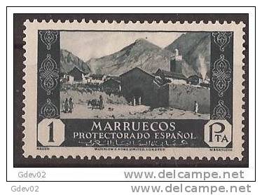 MA143SF-LB063TARM.Marruecos . Maroc  Marocco MARRUECOS ESPAÑOL VISTAS Y PAISAJES.1933/5. (Ed 143**) S/c LUJO RARO - Mezquitas Y Sinagogas