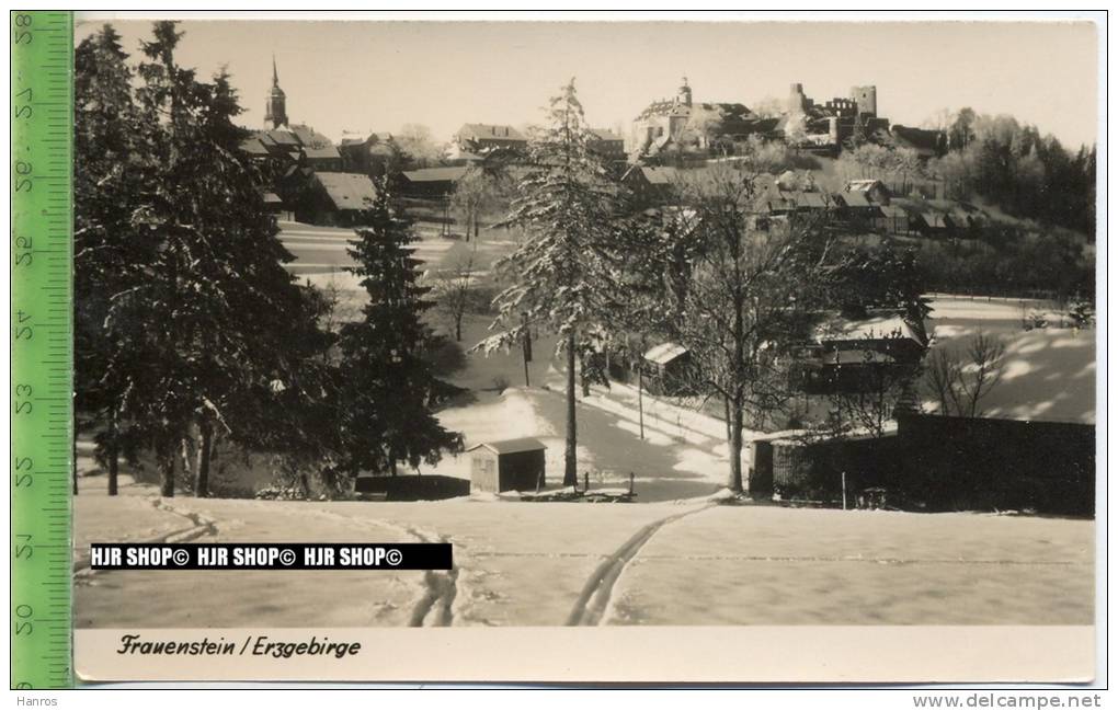 „Frauenstein Erzgeb., Schloß“ Um 1950/1960 Ungebrauchte Karte - Frauenstein (Erzgeb.)