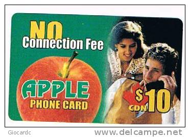 CANADA  -  APPLE  (REMOTE) - COUPLE             - USED - RIF. 420 - Alimentazioni