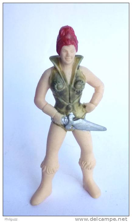 FIGURINE GOMME LES MAITRES DE L'UNIVERS - TILA - 1984 - MDLU - MOTU - ORLY JOUET - Masters Of The Universe