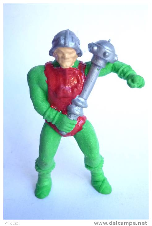 FIGURINE GOMME LES MAITRES DE L'UNIVERS - MAITRE D'ARME - 1984 - MDLU - MOTU - ORLY JOUET - Maîtres De L'Univers