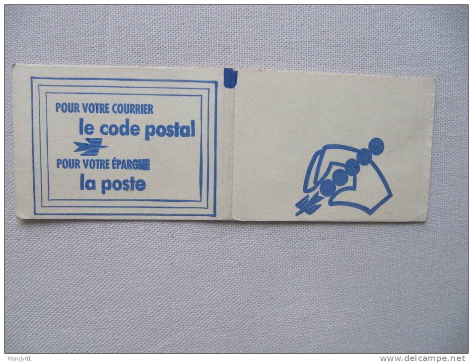 9209 Post Code Postal Vignette Carnet Mulhouse 68100 4 Vignettes France No Carnet Timbres 1976 - Codice Postale