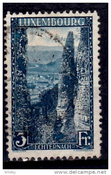Luxembourg 1925 3f Wolfsschlucht Issue #154 - Oblitérés