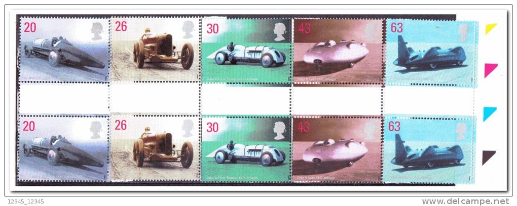 Engeland 1998 Postfris MNH Speed Record Driver Gutterpairs - Nuovi