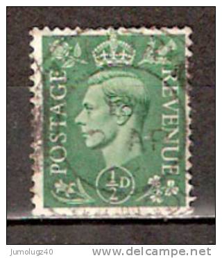 Timbre Grande Bretagne Y&T N° 209A (1). Oblitéré. Cote 0.10 - Used Stamps