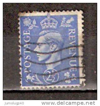 Timbre Grande Bretagne Y&T N° 213 (1). Oblitéré. Cote 0.30 € - Used Stamps