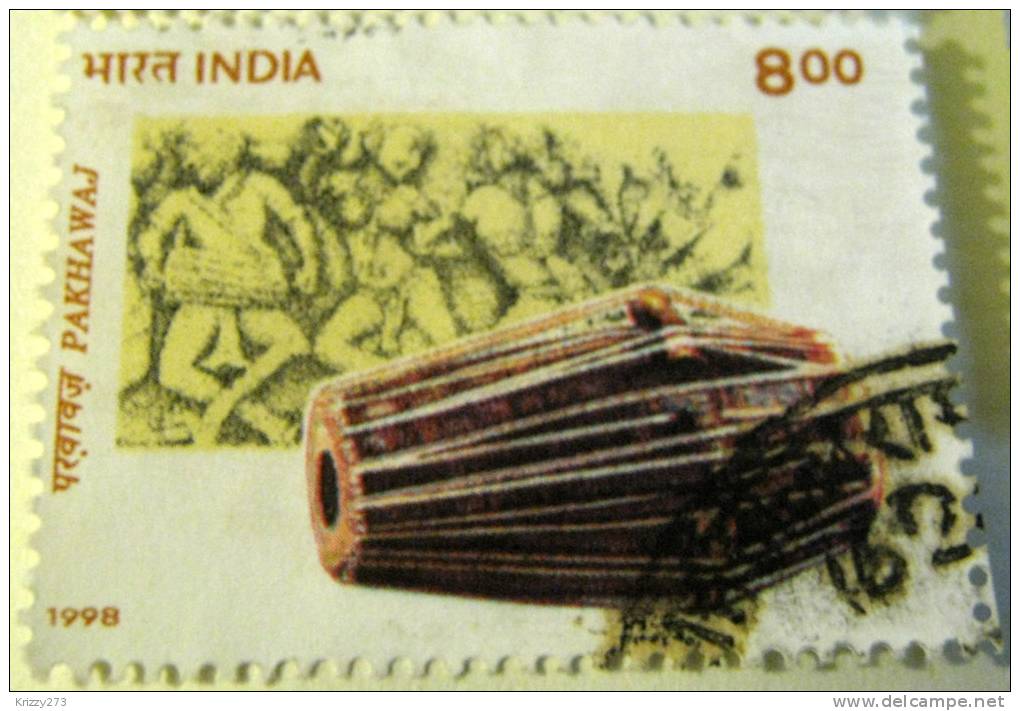 India 1998 Pakhawaj 8.00 - Used - Gebraucht