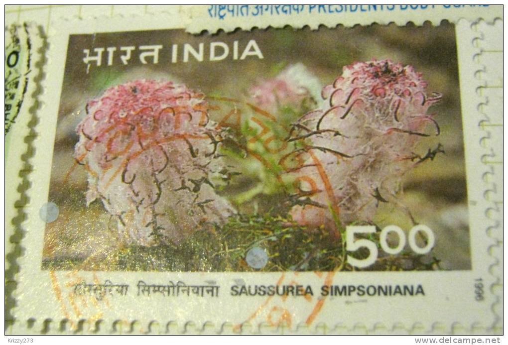 India 1996 Saussurea Simpsoniana 5.00 - Used - Used Stamps