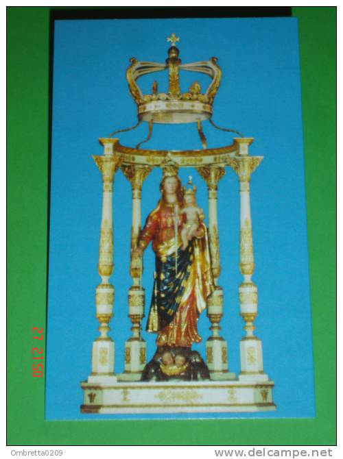 Madonna Del S.ROSARIO Statua Lignea Santuario Santa Maria - LONGONE Al SEGRINO,Como/ Santino - Images Religieuses