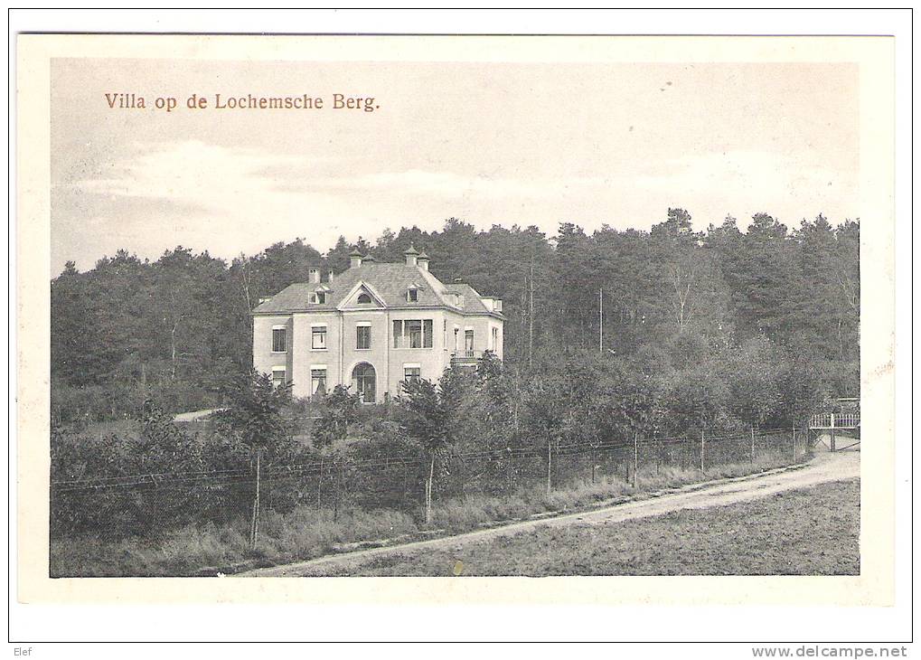 LOCHEM , Gelderland, Nederland; Villa Op De Lochemsche Berg, TB - Lochem