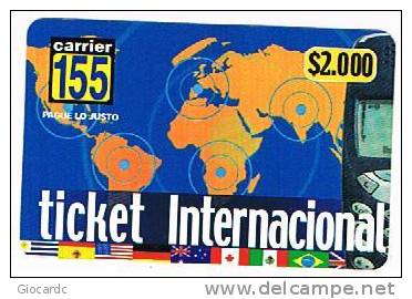 CILE (CHILE) - CARRIER 155  (REMOTE) -  2000            - USED   -  RIF. 461 - Chile