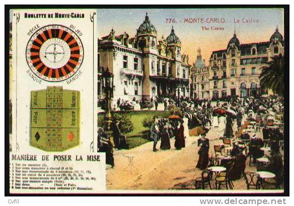MONACO Ca. 1910 - MONTE-CARLO. LE CASINO. THE CASINO - Casino