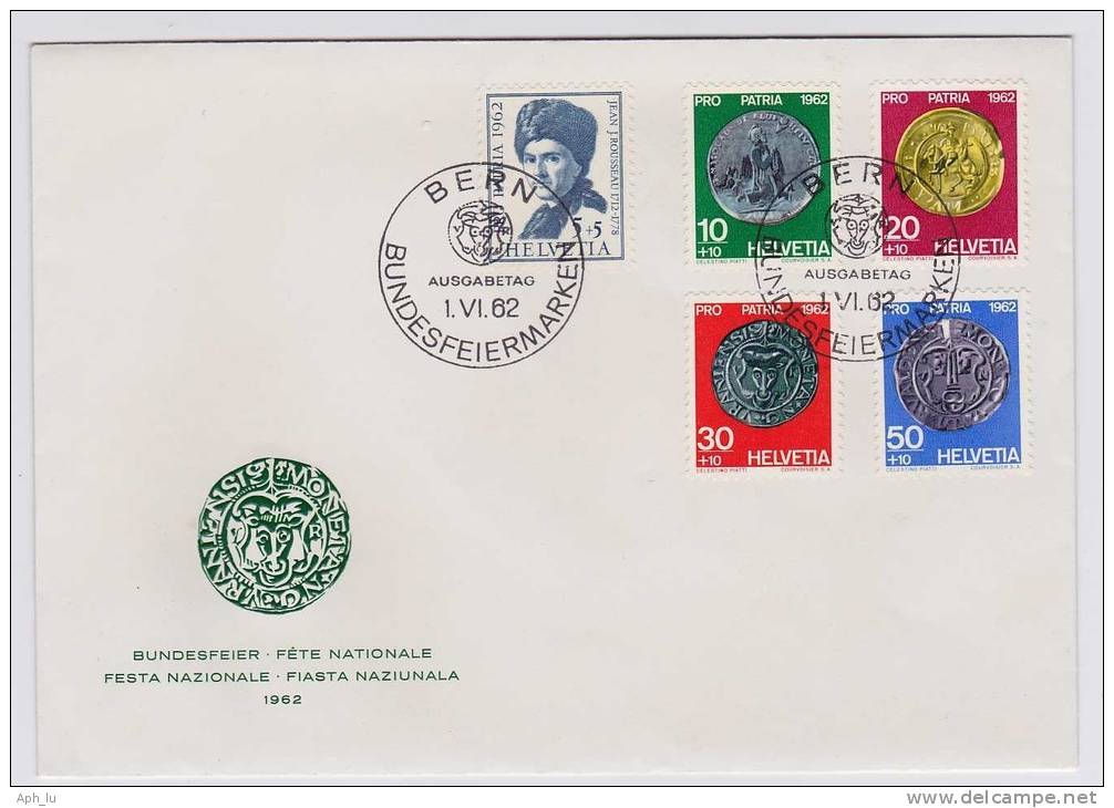 Schweiz Pro Patria 1962 (w035) - Storia Postale