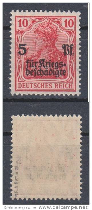 D.R.Nr.105a,postfrisch,gep, - Unused Stamps