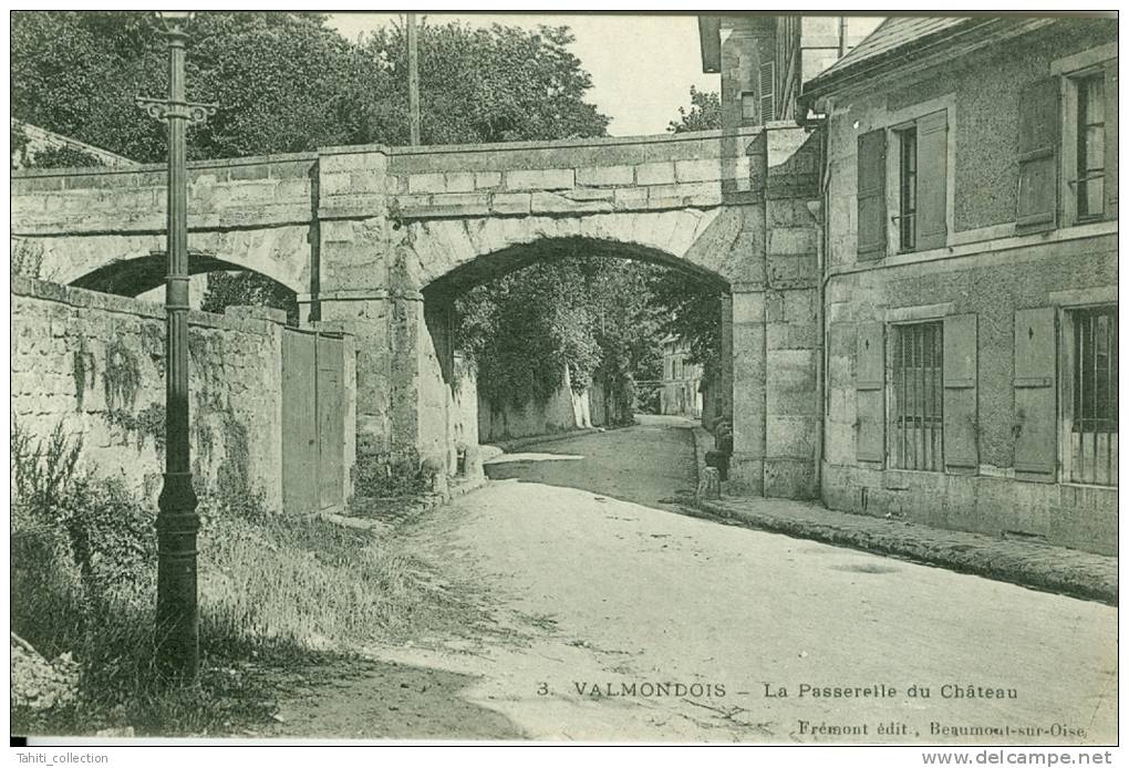 VALMONDOIS - La Passerelledu Château - Valmondois