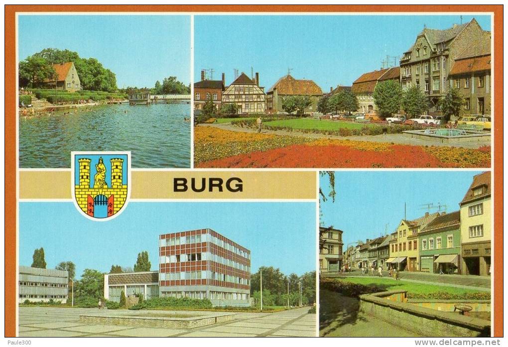 Burg - Mehrbildkarte - Burg (Spreewald)