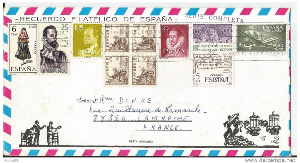 Belle Lettre Avec Bel Affranchissement Vers La France  - Année 1978 - N°1 - Lettres & Documents