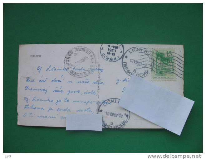 OSIJEK,POLICEMAN;4 Signs - Police - Gendarmerie