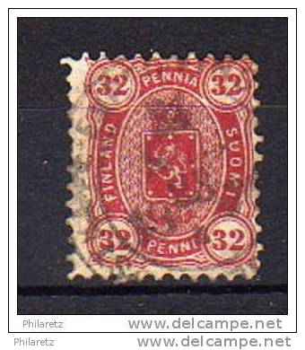 Finlande N° 20 Oblitéré - 1 Dent Courte Sur Le Côté - Cote 45€ - Used Stamps