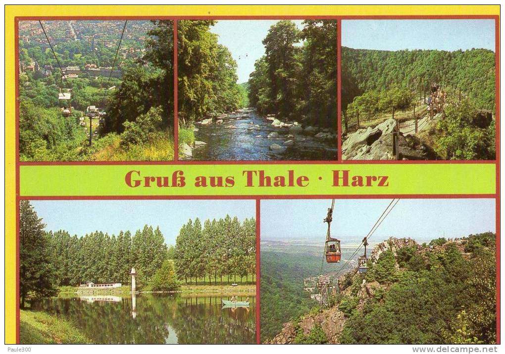 Thale - Mehrbildkarte Gruß Aus Thale - Thale