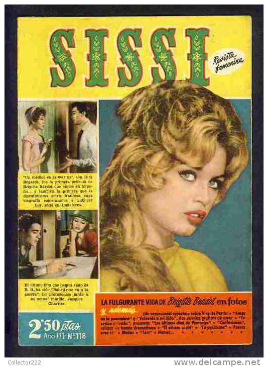 Revue SISSI Num.118 Avec Photos De Brigitte Bardot (Ref.79061) - Magazines