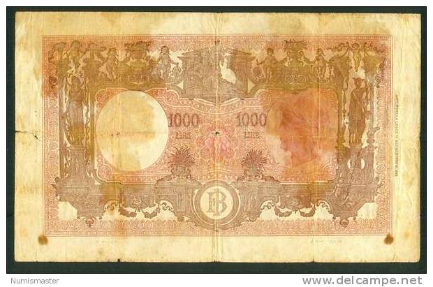 ITALIA , 1000 LIRE 11.11.1944. - 1.000 Lire