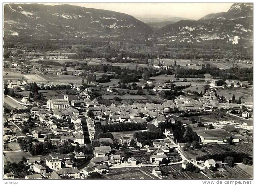 Isere -gd  Format -ref H29- Les Avenieres - Vue Generale  - Vue Aerienne  - Carte Bon Etat  - - Les Avenières