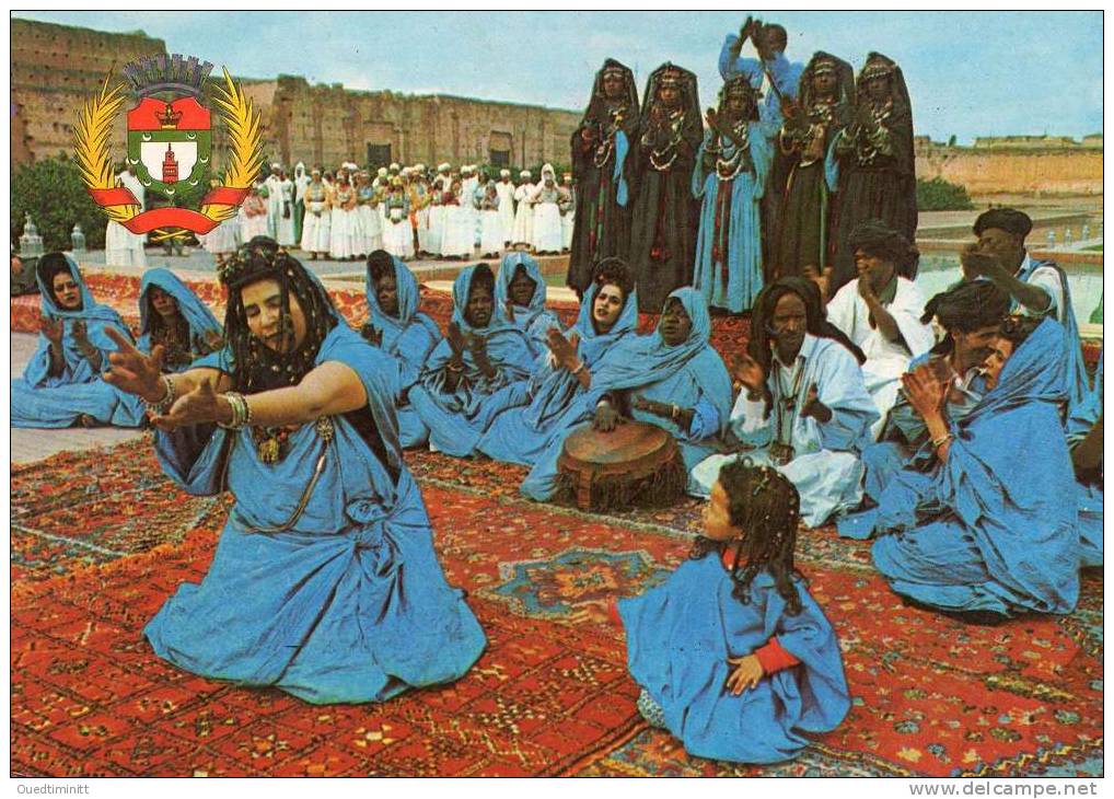 Maroc.Mauritanie. Danse De La Guédra. - Mauritanie