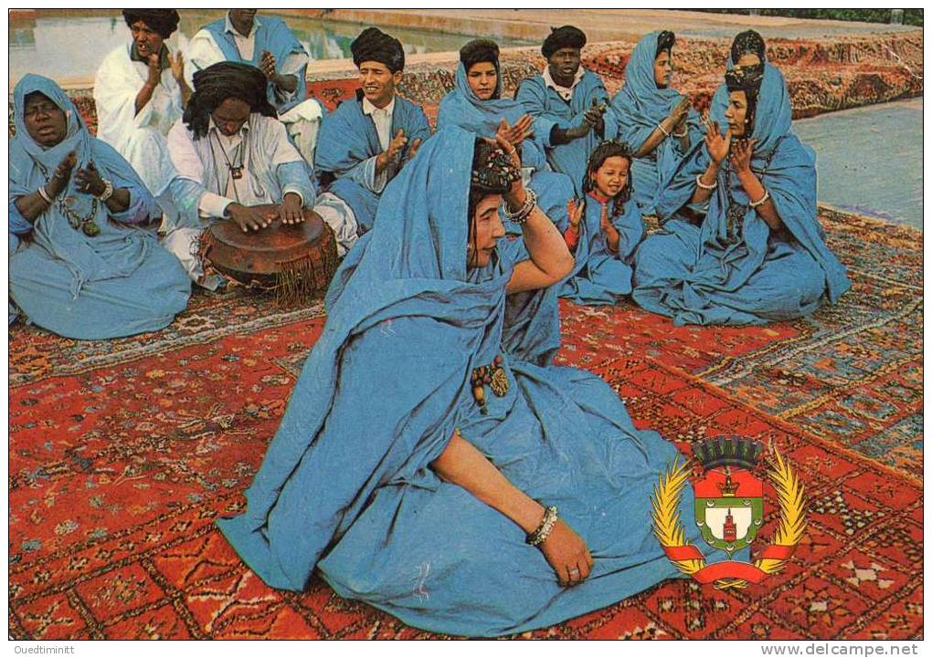 Maroc.Mauritanie. Danse De La Guédra. - Mauritanie