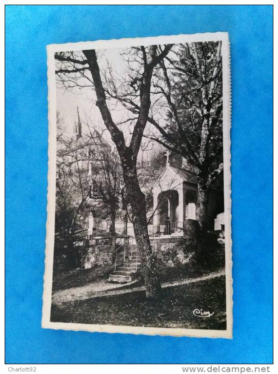 74  Carte De La Roche Sur Foron Chapelle De La Bénite Fontaine Et Chemin De La Croix - La Roche-sur-Foron